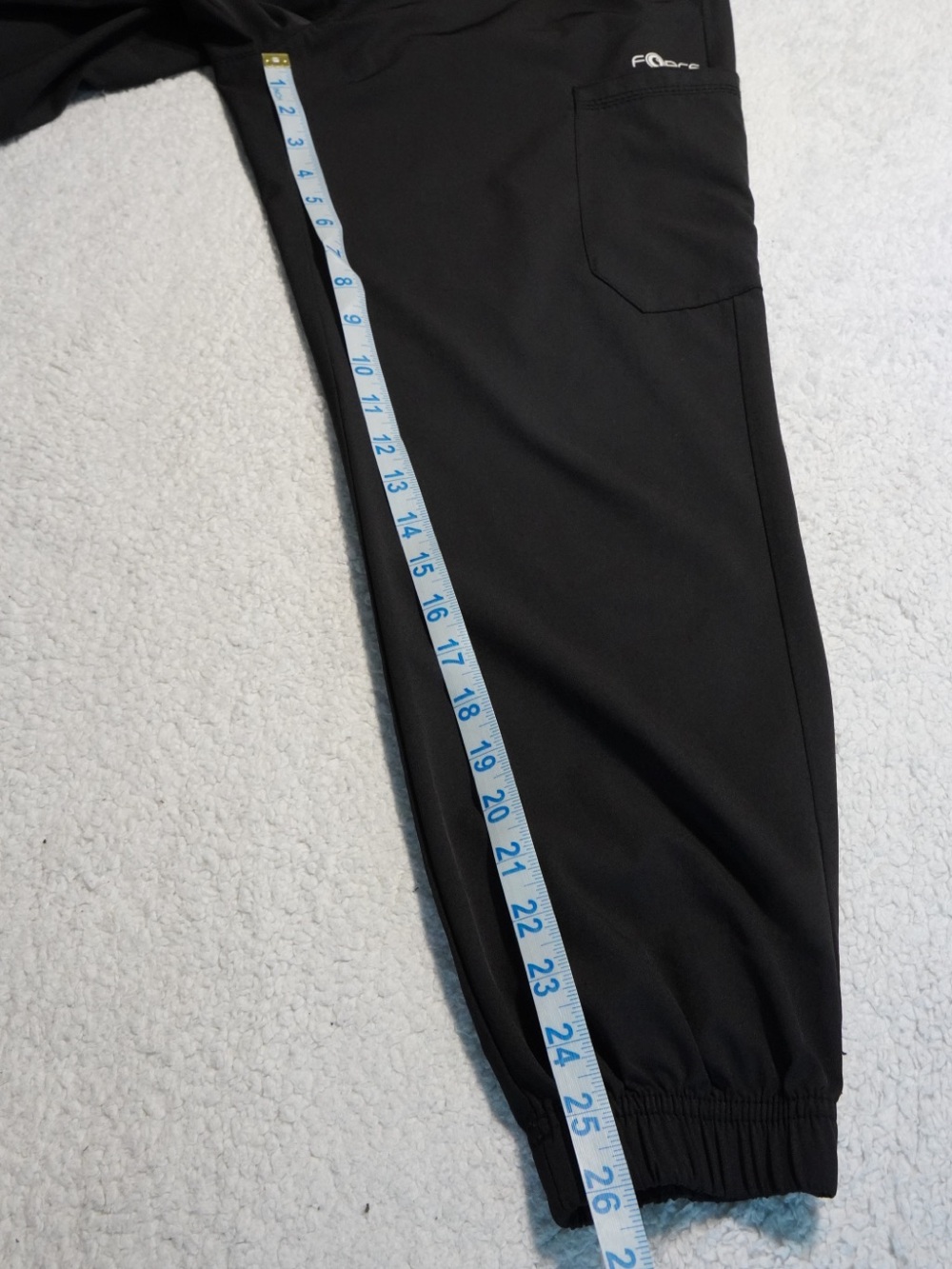 Carhartt Force Black Medical Scrub Cargo Joggers Pants Size Small Petite - Picture 6 of 9